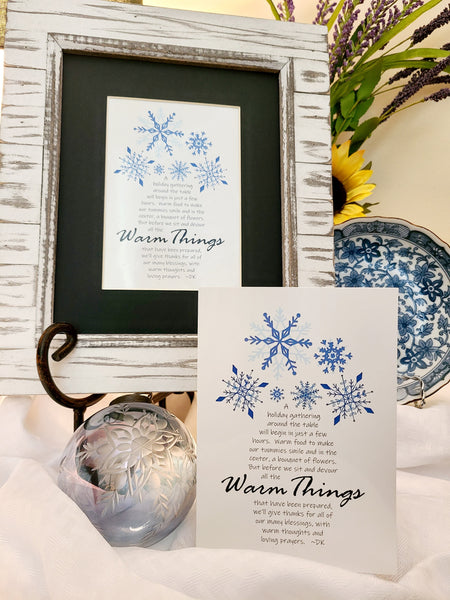 Warm Things - Holiday Card