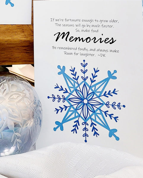 Memories - Holiday Card