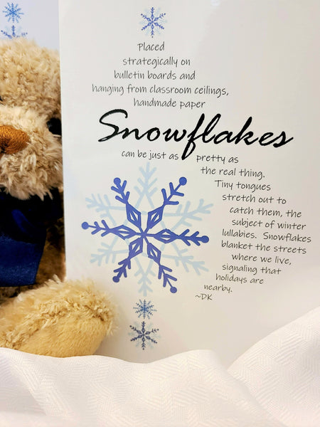 Snowflakes - Holiday Card