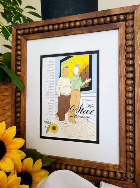 Sunflower Sweethearts - Romantic Card