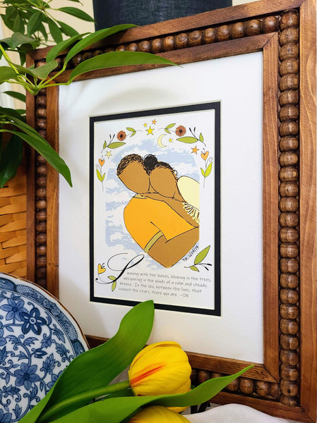 In the Clouds - Romantic Card