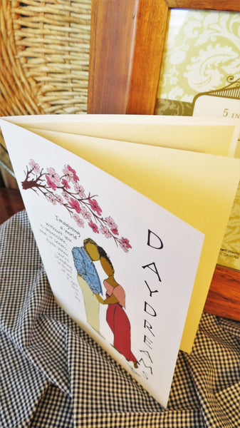 Cherry Blossom Romance - Romantic Card