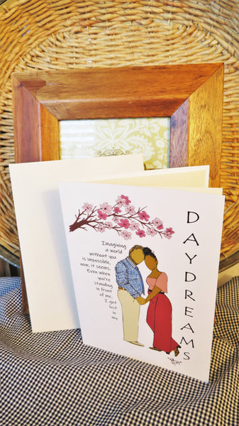 Cherry Blossom Romance - Romantic Card