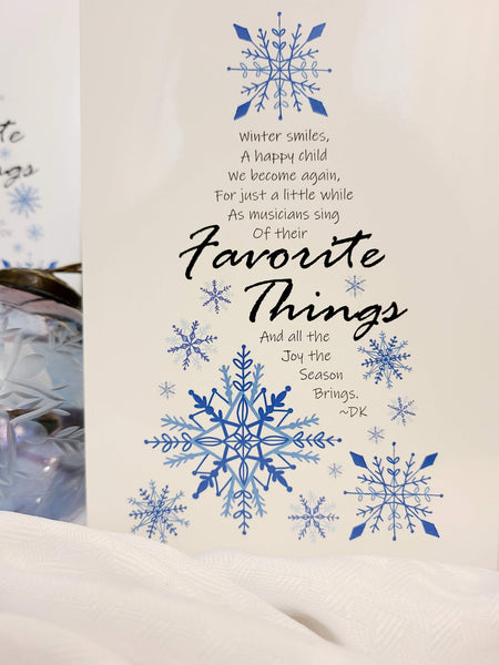 Favorite Things - Holiday Card
