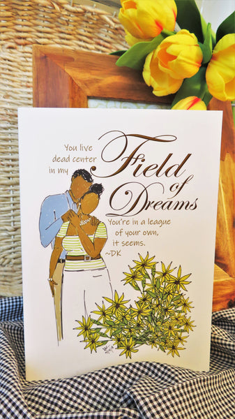 Field of Dreams - Romantic Card
