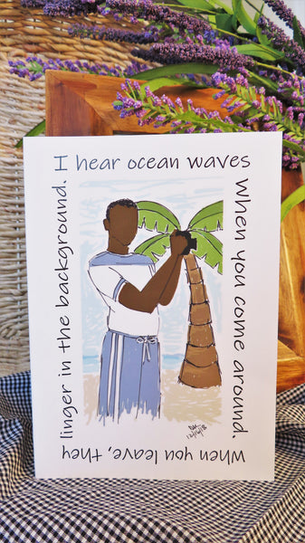 Ocean Waves - Any Occasion Card