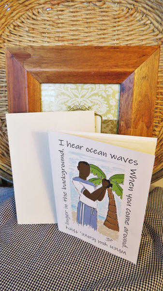 Ocean Waves - Any Occasion Card